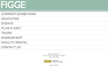 Tablet Screenshot of figgeartmuseum.org
